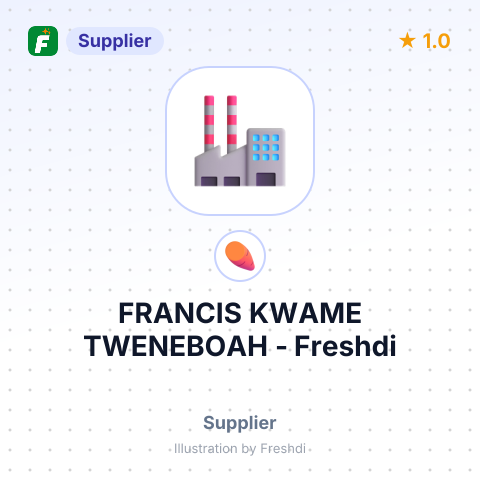 FRANCIS KWAME TWENEBOAH – summary card, no photo uploaded yet