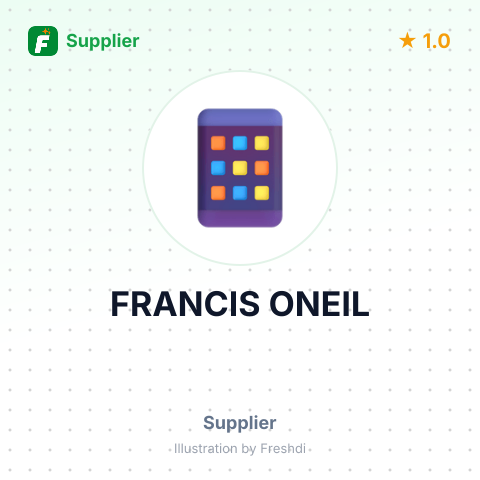 FRANCIS ONEIL – summary card, no photo uploaded yet