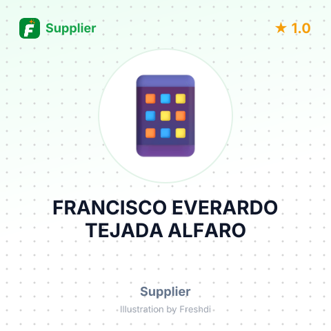 FRANCISCO EVERARDO TEJADA ALFARO – summary card, no photo uploaded yet
