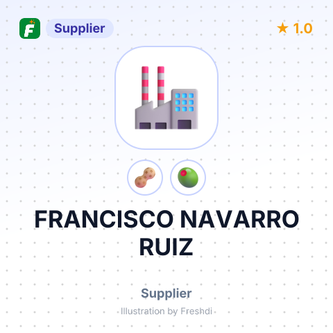 FRANCISCO NAVARRO RUIZ – summary card, no photo uploaded yet