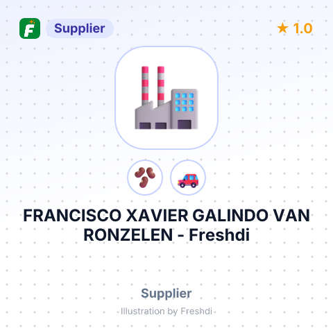 FRANCISCO XAVIER GALINDO VAN RONZELEN – summary card, no photo uploaded yet