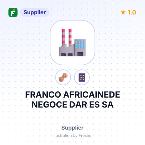 FRANCO AFRICAINEDE NEGOCE DAR ES SA – summary card, no photo uploaded yet
