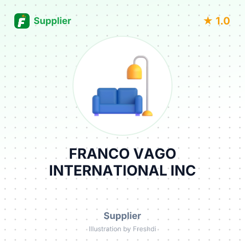 FRANCO VAGO INTERNATIONAL INC – summary card, no photo uploaded yet