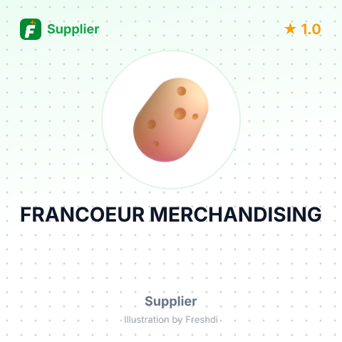 FRANCOEUR MERCHANDISING – summary card, no photo uploaded yet