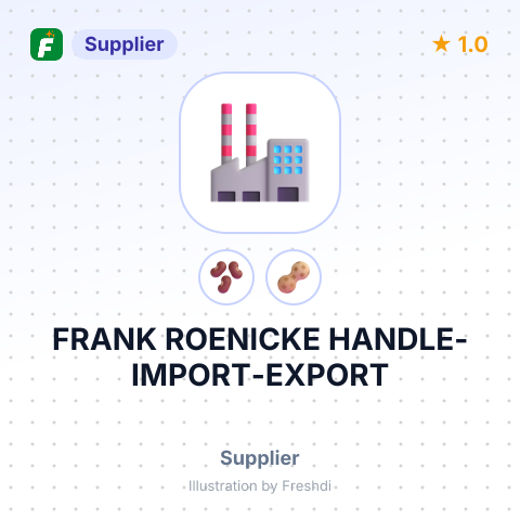 FRANK ROENICKE HANDLE-IMPORT-EXPORT – summary card, no photo uploaded yet