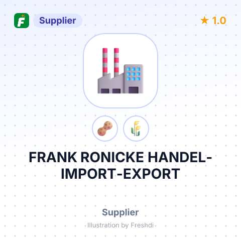 FRANK RONICKE HANDEL-IMPORT-EXPORT – summary card, no photo uploaded yet