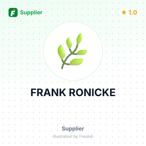 FRANK RONICKE – summary card, no photo uploaded yet