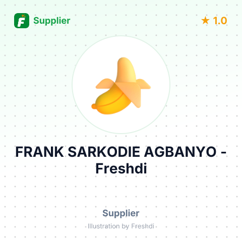FRANK SARKODIE AGBANYO – summary card, no photo uploaded yet