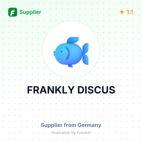 FRANKLY DISCUS – summary card, no photo uploaded yet