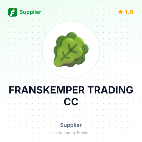 FRANSKEMPER TRADING CC – summary card, no photo uploaded yet