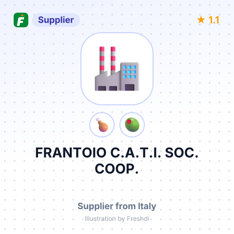 FRANTOIO C.A.T.I. SOC. COOP. – summary card, no photo uploaded yet