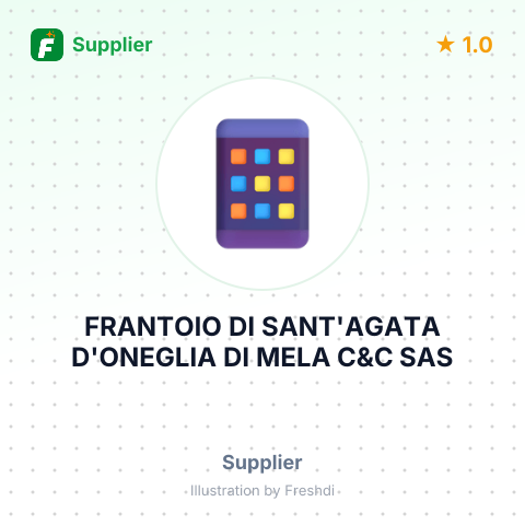 FRANTOIO DI SANT'AGATA D'ONEGLIA DI MELA C&C SAS – summary card, no photo uploaded yet