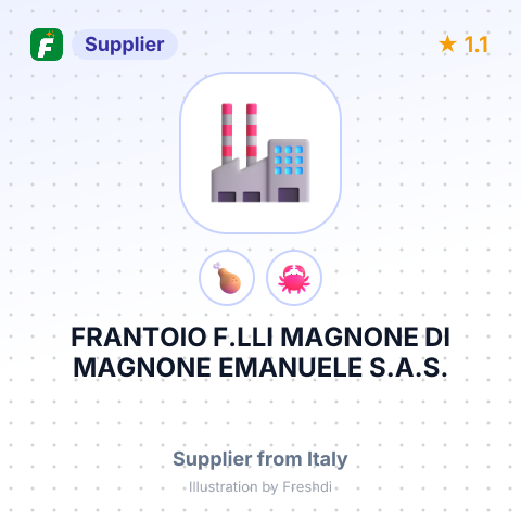 FRANTOIO F.LLI MAGNONE DI MAGNONE EMANUELE S.A.S. – summary card, no photo uploaded yet