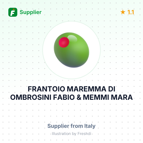 FRANTOIO MAREMMA DI OMBROSINI FABIO & MEMMI MARA – summary card, no photo uploaded yet