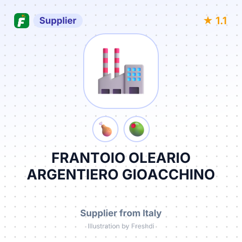 FRANTOIO OLEARIO ARGENTIERO GIOACCHINO – summary card, no photo uploaded yet