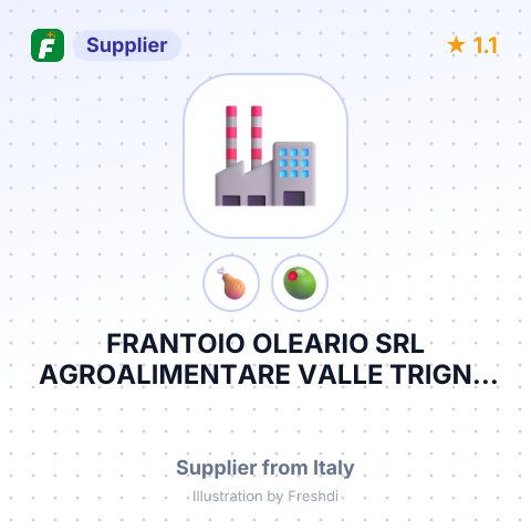 FRANTOIO OLEARIO SRL AGROALIMENTARE VALLE TRIGNO DITTA TAMBURRO – summary card, no photo uploaded yet