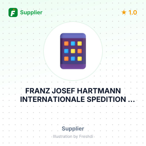 FRANZ JOSEF HARTMANN INTERNATIONALE SPEDITION GMBH – summary card, no photo uploaded yet