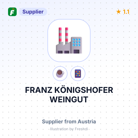 FRANZ KÖNIGSHOFER WEINGUT – summary card, no photo uploaded yet