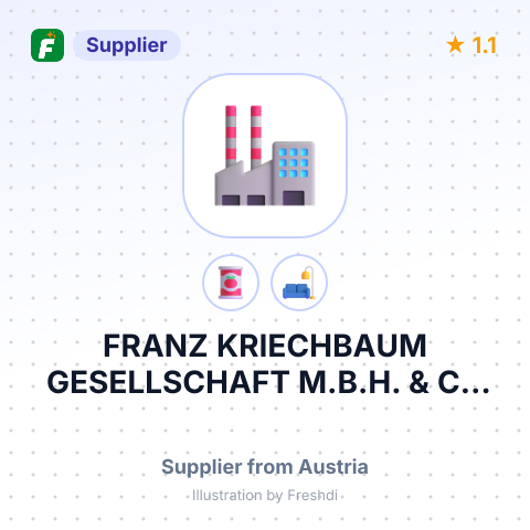 FRANZ KRIECHBAUM GESELLSCHAFT M.B.H. & CO KG – summary card, no photo uploaded yet