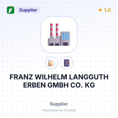 FRANZ WILHELM LANGGUTH ERBEN GMBH CO. KG – summary card, no photo uploaded yet