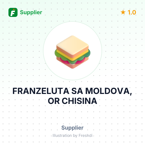 FRANZELUTA SA MOLDOVA, OR CHISINA – summary card, no photo uploaded yet