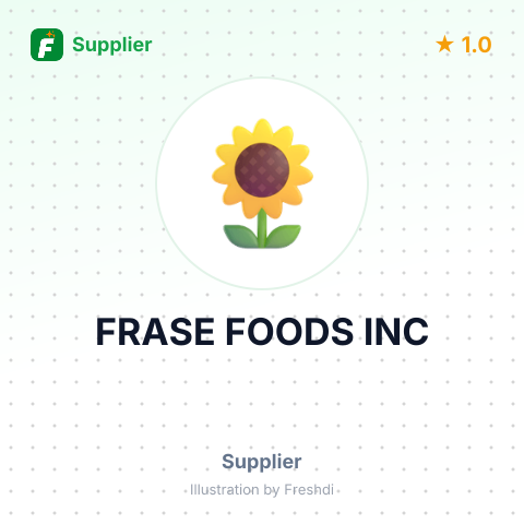 FRASE FOODS INC – summary card, no photo uploaded yet
