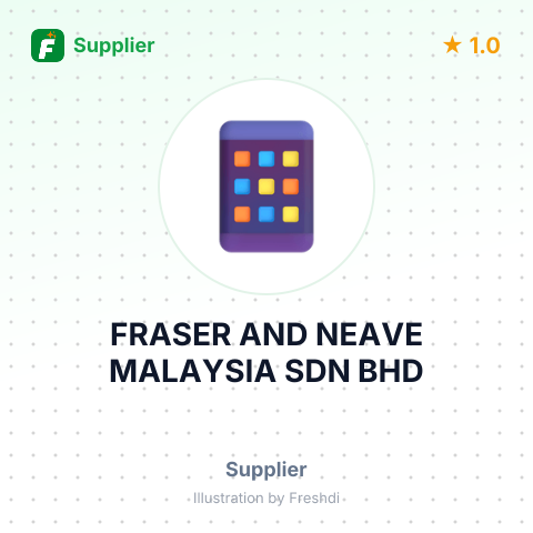 FRASER AND NEAVE MALAYSIA SDN BHD – summary card, no photo uploaded yet