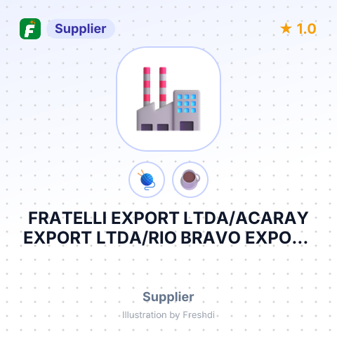 FRATELLI EXPORT LTDA/ACARAY EXPORT LTDA/RIO BRAVO EXPORT LTDA/DESTRO MACRO LTDA – summary card, no photo uploaded yet