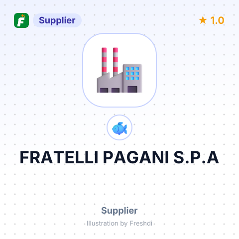 FRATELLI PAGANI S.P.A – summary card, no photo uploaded yet