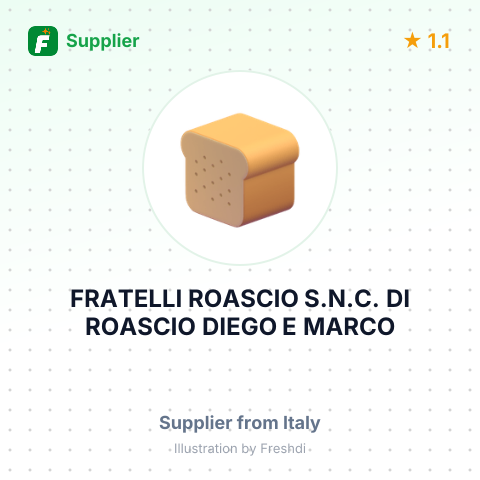 FRATELLI ROASCIO S.N.C. DI ROASCIO DIEGO E MARCO – summary card, no photo uploaded yet