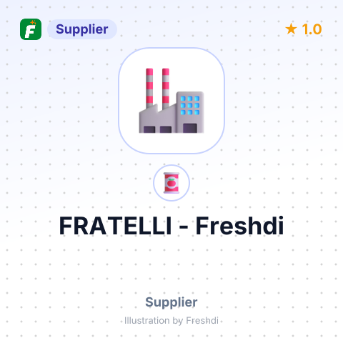 FRATELLI – summary card, no photo uploaded yet
