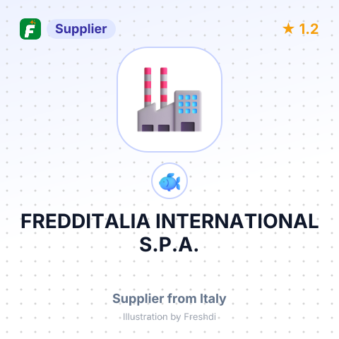 FREDDITALIA INTERNATIONAL S.P.A. – summary card, no photo uploaded yet