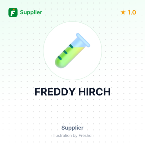 FREDDY HIRCH – summary card, no photo uploaded yet
