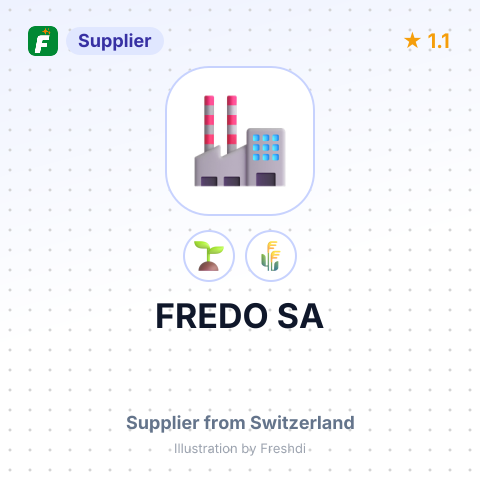 FREDO SA – summary card, no photo uploaded yet