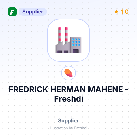 FREDRICK HERMAN MAHENE – summary card, no photo uploaded yet