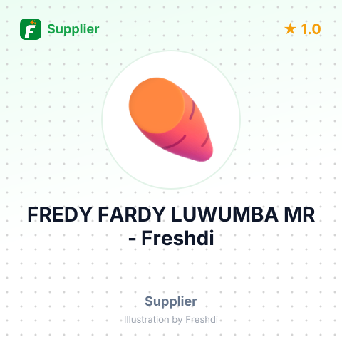 FREDY FARDY LUWUMBA MR – summary card, no photo uploaded yet