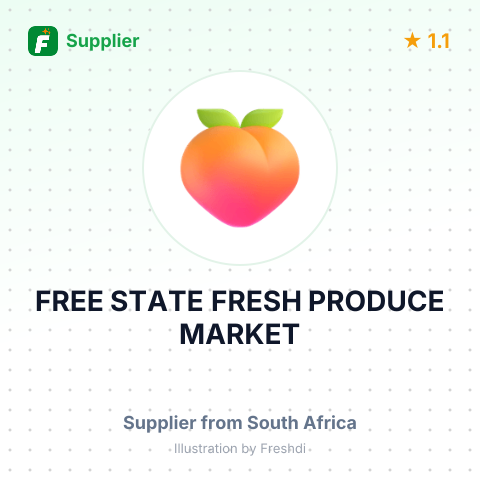 FREE STATE FRESH PRODUCE MARKET – summary card, no photo uploaded yet