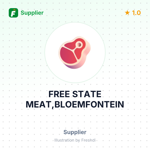 FREE STATE MEAT,BLOEMFONTEIN – summary card, no photo uploaded yet