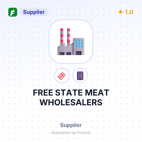 FREE STATE MEAT WHOLESALERS – summary card, no photo uploaded yet
