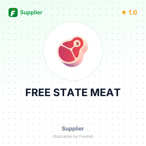 FREE STATE MEAT – summary card, no photo uploaded yet