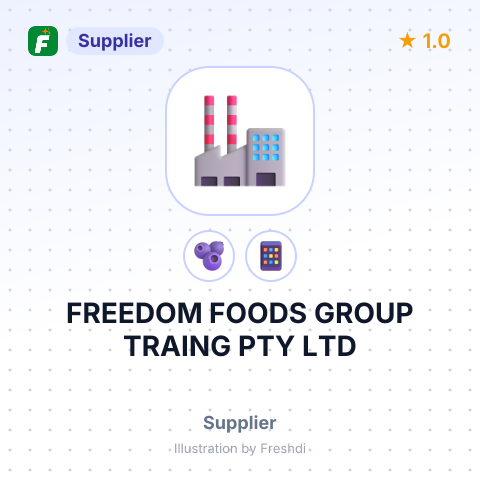 FREEDOM FOODS GROUP TRAING PTY LTD – summary card, no photo uploaded yet