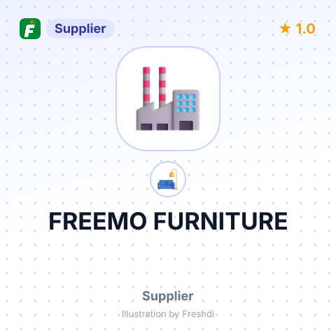 FREEMO FURNITURE – summary card, no photo uploaded yet