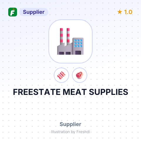 FREESTATE MEAT SUPPLIES – summary card, no photo uploaded yet
