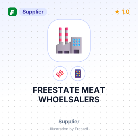 FREESTATE MEAT WHOELSALERS – summary card, no photo uploaded yet
