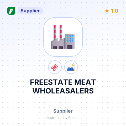 FREESTATE MEAT WHOLEASALERS – summary card, no photo uploaded yet