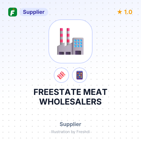 FREESTATE MEAT WHOLESALERS – summary card, no photo uploaded yet