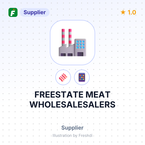 FREESTATE MEAT WHOLESALESALERS – summary card, no photo uploaded yet