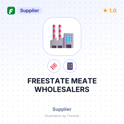 FREESTATE MEATE WHOLESALERS – summary card, no photo uploaded yet