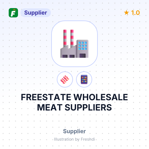 FREESTATE WHOLESALE MEAT SUPPLIERS – summary card, no photo uploaded yet