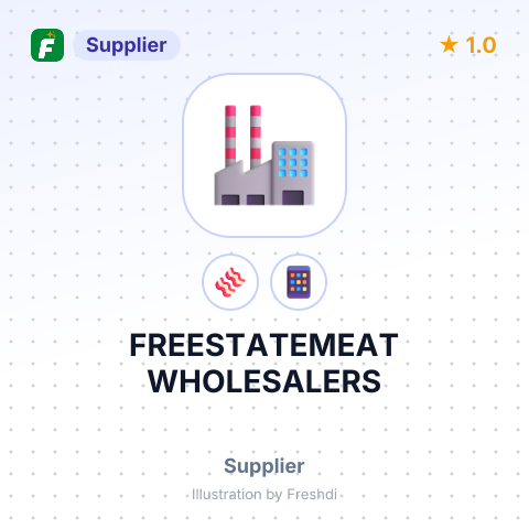 FREESTATEMEAT WHOLESALERS – summary card, no photo uploaded yet